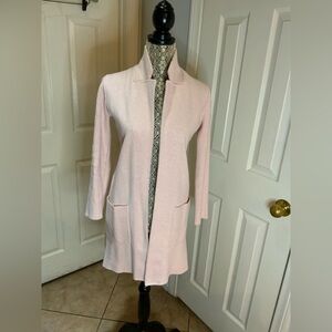 J. Crew long open sweater jacket size small